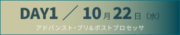 DAY1：アドバンスト・プリ&ポストプロセッサ